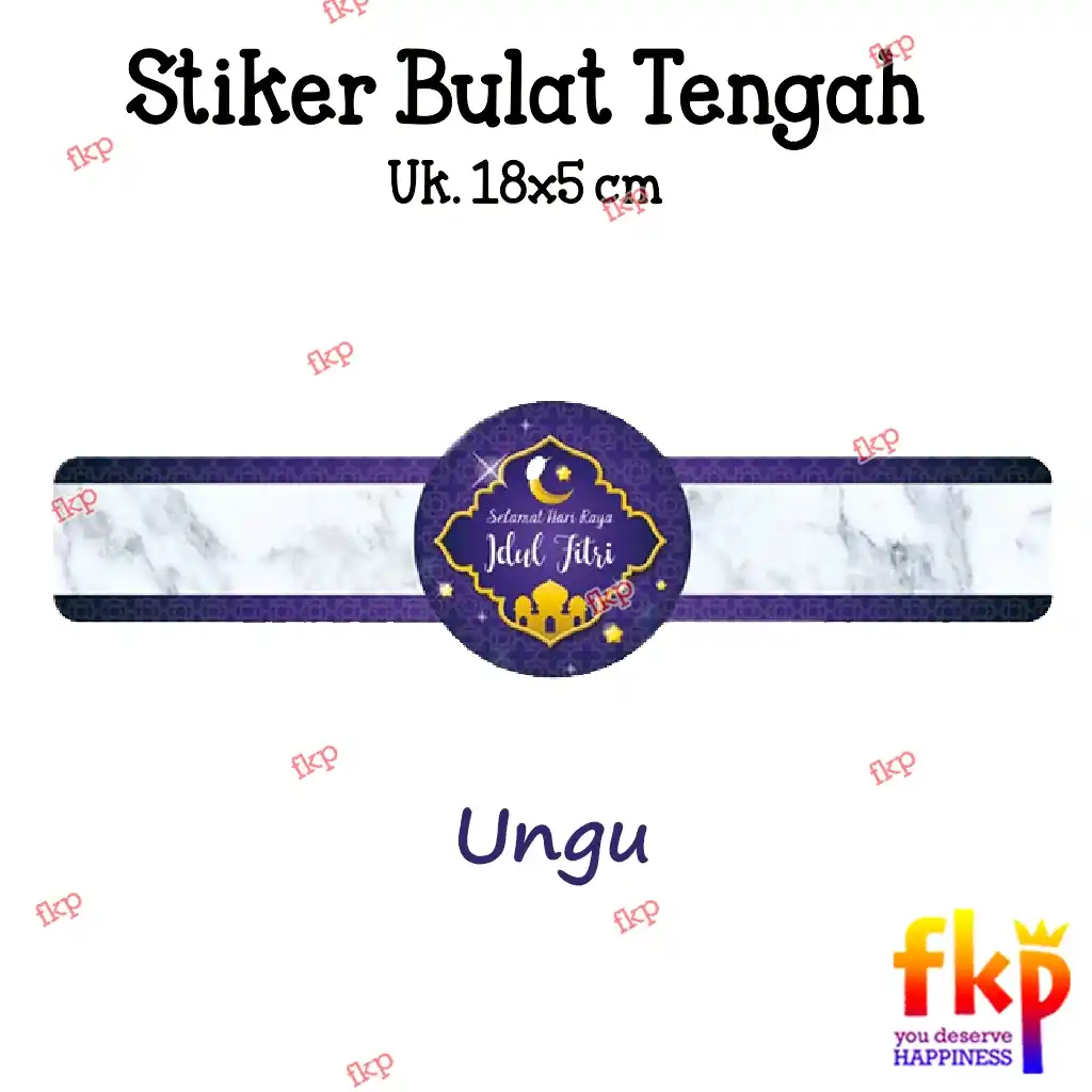 Bulat Tengah : Ungu